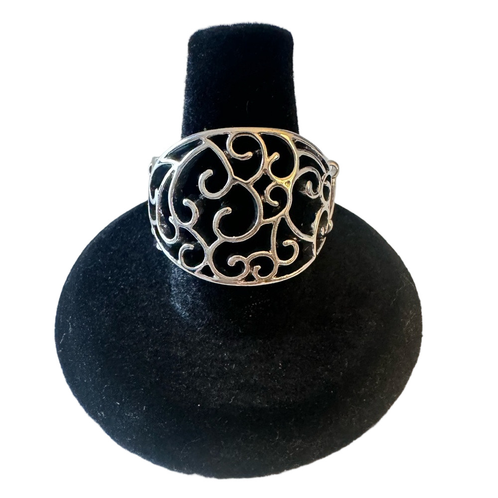 Passion Retro Silver Ring